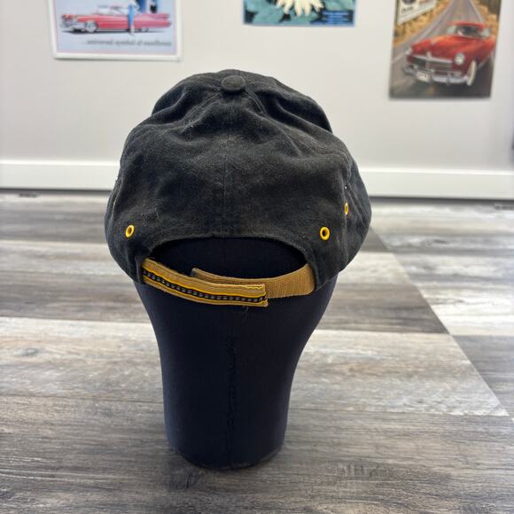 Vintage Puma NFL Pro Line Pittsburgh Steelers Black Brown Men One Size - Picture 3 of 9